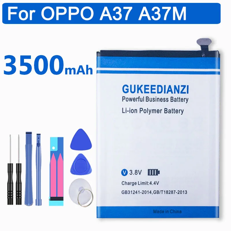 GUKEEDIANZI 3500 мАч BLP615 сменная батарея для OPPO A37 A37M литий-полимерные аккумуляторы