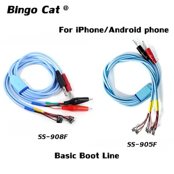 

SS-908B Mobile Phone Battery Power Supply Boot Activation Test Line For iPhone 11 pro max Android Maintenance DC Power Cable