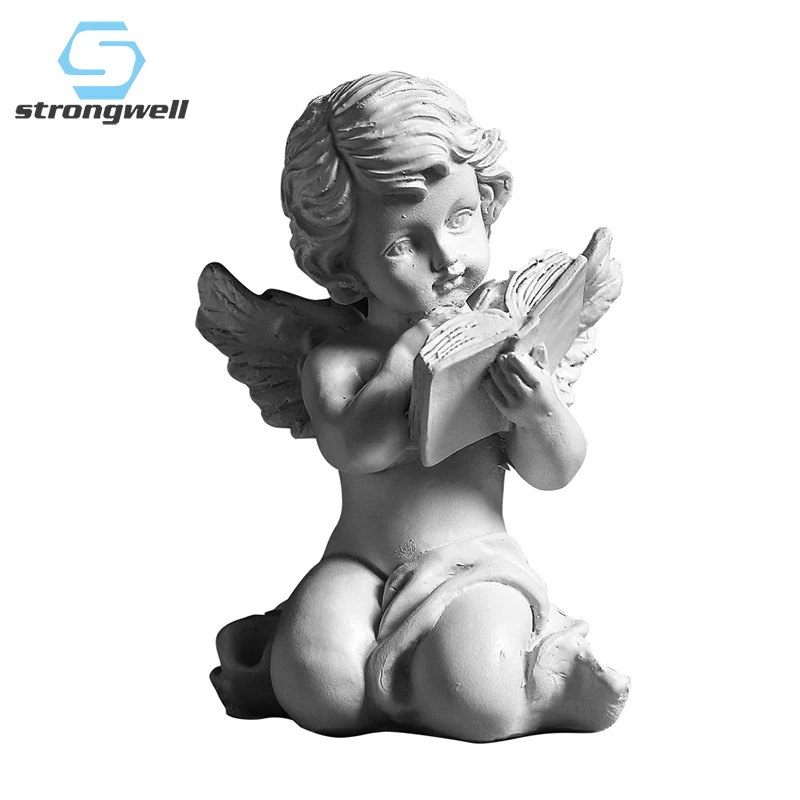 Strongwell статуэтка с ангелом для чтения миниатюрные фигурки украшение дома