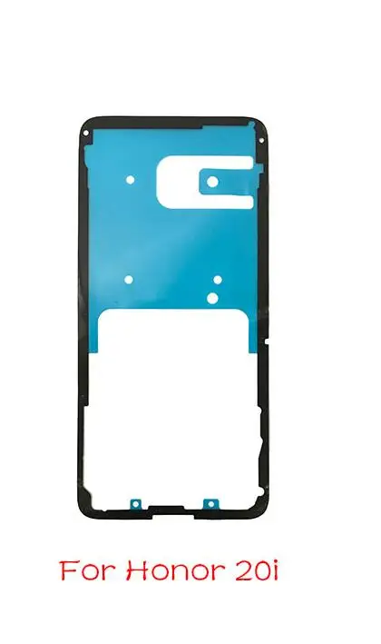 10 шт./лот, Водонепроницаемый задняя Батарея Стекло крышка Стикеры для Huawei Honor 9 10, 8X9X20 20i Nova 3 4 P30 Pro P10 P20 Lite Запчасти - Цвет: Honor 20i