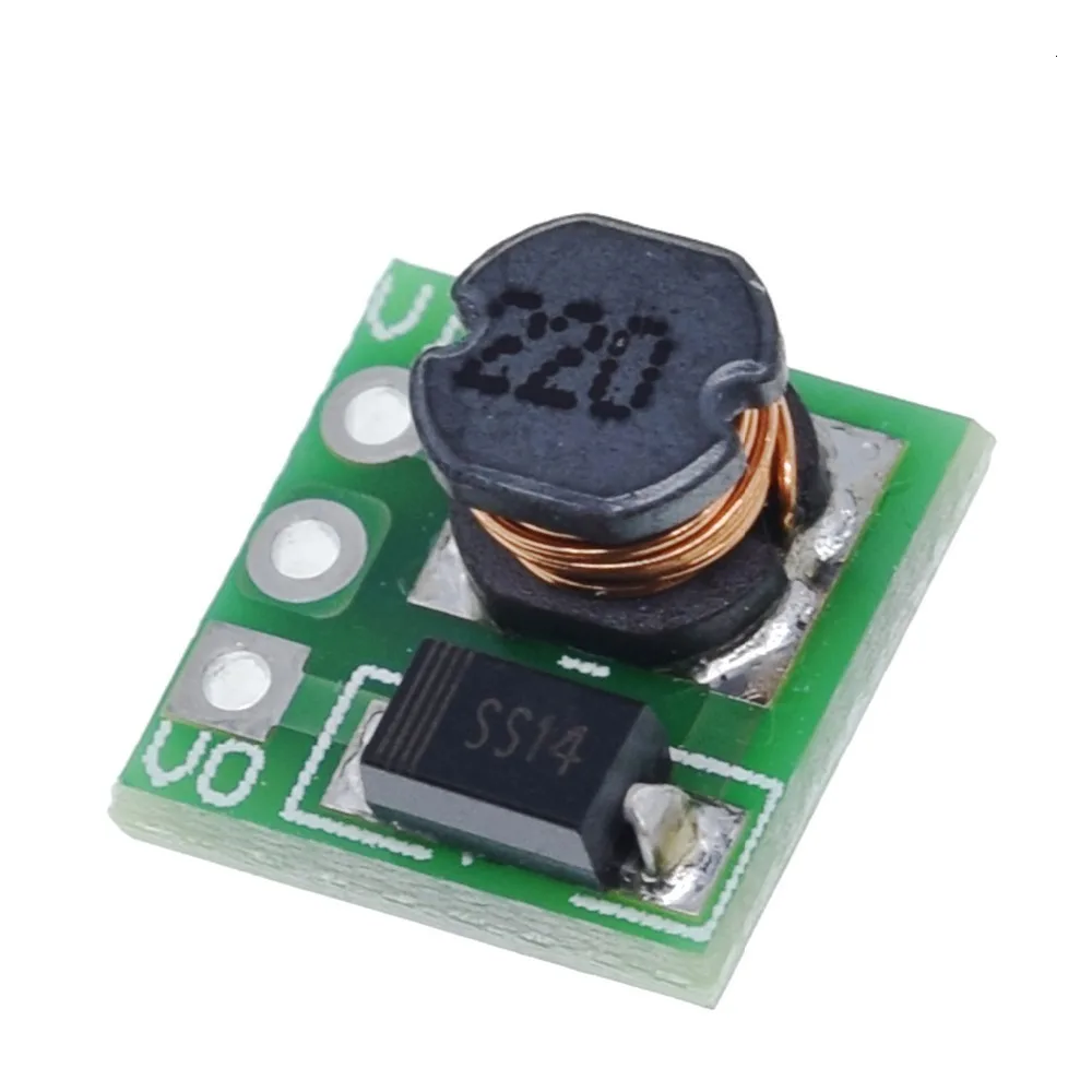 TZT 1/3/5PCS 0,9-5V Zu 5V DC-DC Step-Up Power Modul Spannung Boost Converter Board 1,5V 1,8V 2,5V 3V 3,3V 3,7V 4,2V Zu 5V – Detail 6