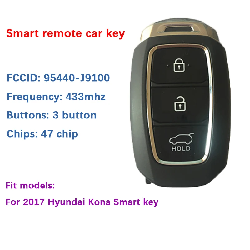 Подлинный смарт-брелок с дистанционным управлением CN020083 HYUNDAI 95440-J9100 | Автомобили