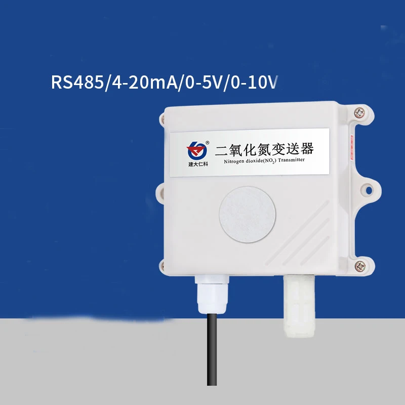 

RS485 NO2 sensor module NO2 Transmitter detector gas sensor 0-20PPM 0-2000PPM NO2 0-5V/0-10V/4-20MA 485 protocol Gas Sensor