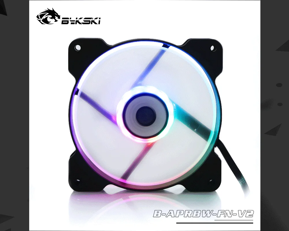 Bykski B-APRBW-FN-V2 RBW 120mm Constant Cooling Fan / Cooler, Compatible With 120 / 240 / 360 / 480 mm Radiators  