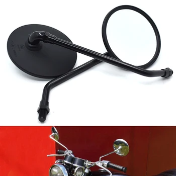 

Universal round 10mm motorcycle rearview mirror convex mirror For HONDA CB1000R CB1000RR CB1100 CB1300 CBF1000 CBF600/S