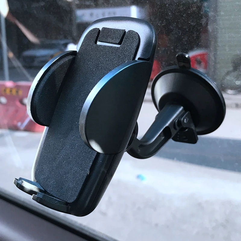 Car Mobile Phone Holder Dashboard Mount Stand No Magnetic Cell Phone Holder For iPhone Phone In Car Windshield Bracket Support