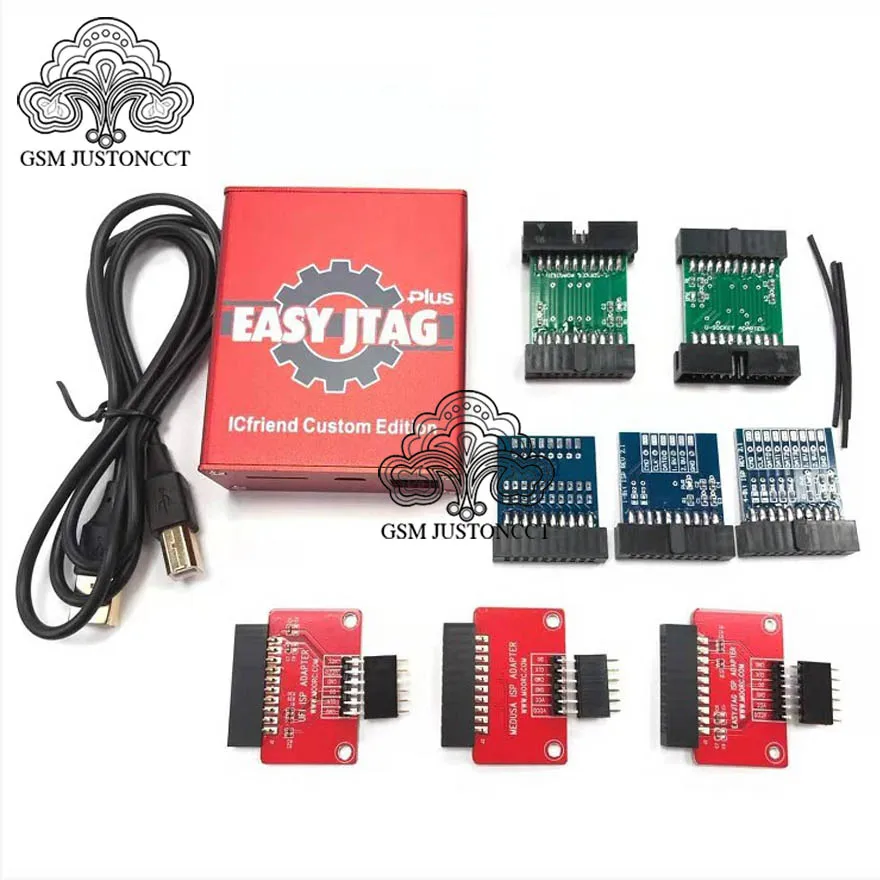 Новая версия 2020 легкий Jtag plus box Easy + EASYJTAG / UFI MEDUSA ISP адаптеры для