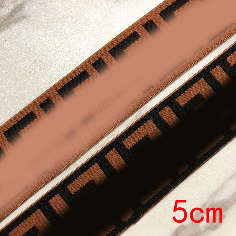

3M 5cm wide jacquard elastic band webbing high quality