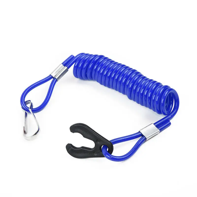 

1 piece high quality Jet Ski Outboard Stop Kill Key Floating Safety Lanyard Rope Blue For Honda for auto accessories