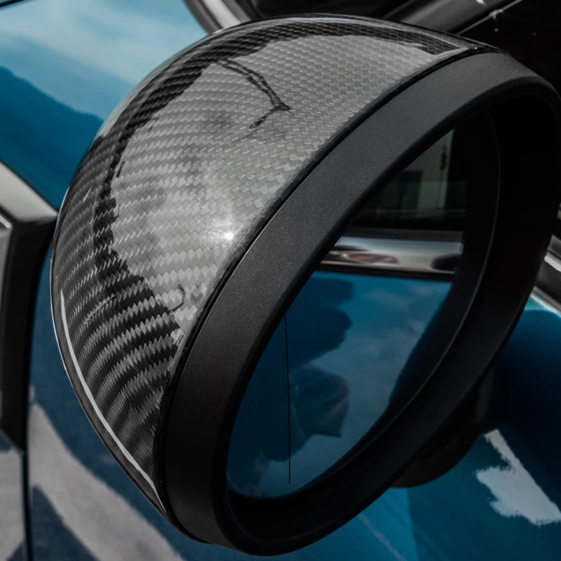 Углеродное волокно зеркало заднего вида украшения в виде ракушки для BMW MINI Cooper F54