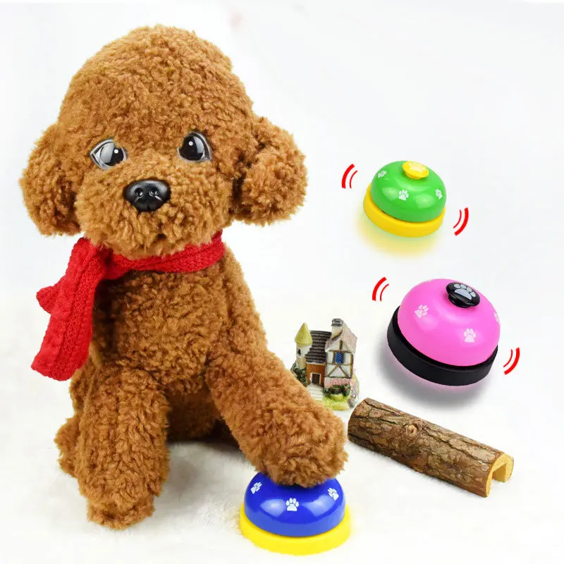 

IQ Training Cat Call Bell Dog Feeding Ringer Pet Educational Toy Interactive Kitten Eating Food Called Dinner Reminder Feeder