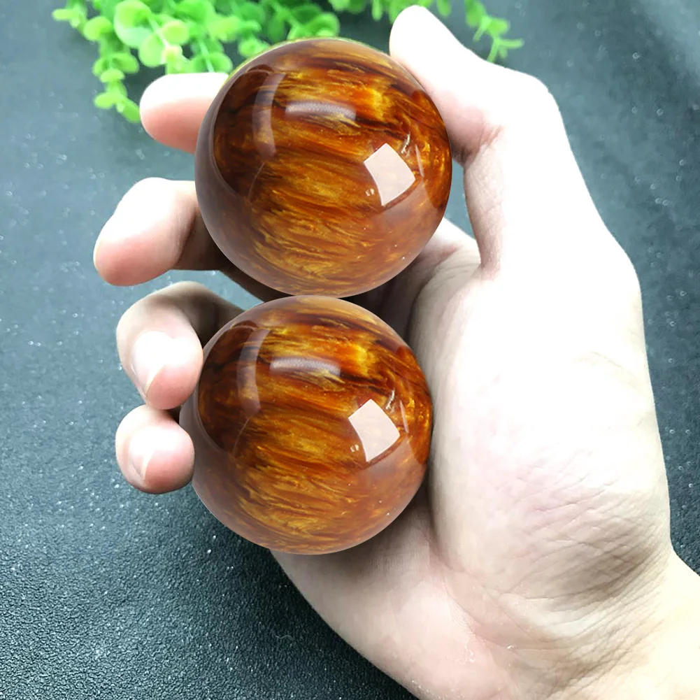1 пара Релаксация сила открытый смолы массаж рук Упражнение терапия китайский Baoding здоровья гандбол домашний рельеф фитнес