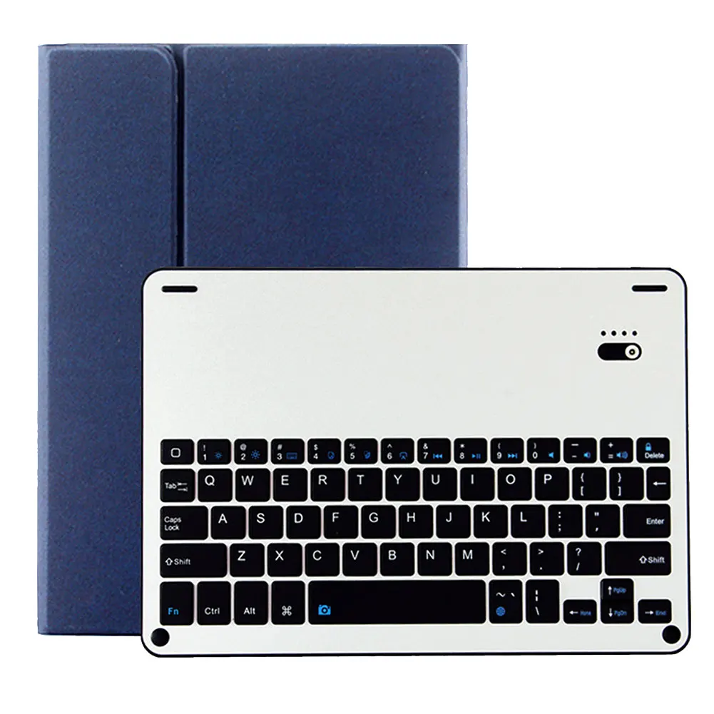 Беспроводной чехол-клавиатура с подсветкой для iPad 10,2 дюймов чехол для планшета для iPad 7th Gen A2197 чехол из искусственной кожи съемный чехол