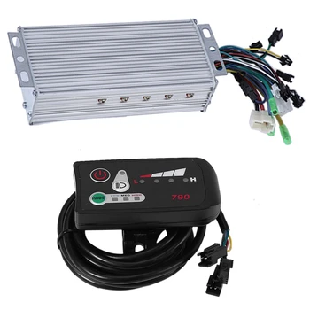 

Electric Bicycle Brushless 15 MOSFET Controller with 790 Display Panel Ebike Accessories