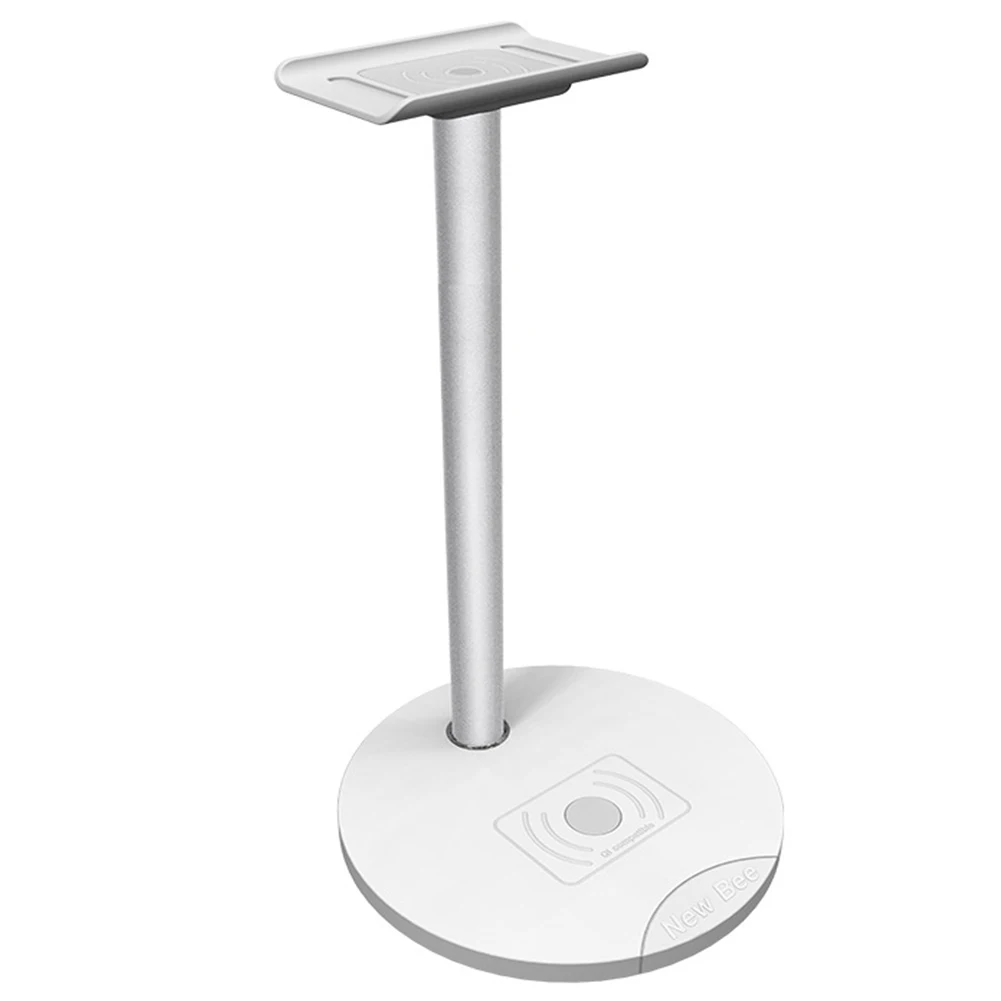 Headset Stand Aluminum Alloy Non Slip for Samsung Smartphone Charger Headphone Wireless Charging Holder Universal Holder
