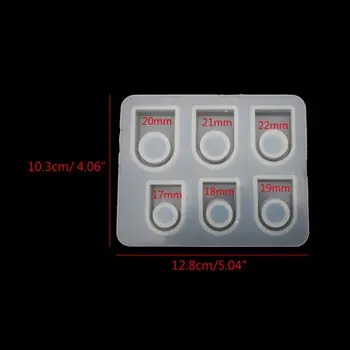 

Assorted Sizes Square Ring Mold DIY Rectangular Head Ring Jewelry Making US 7-12