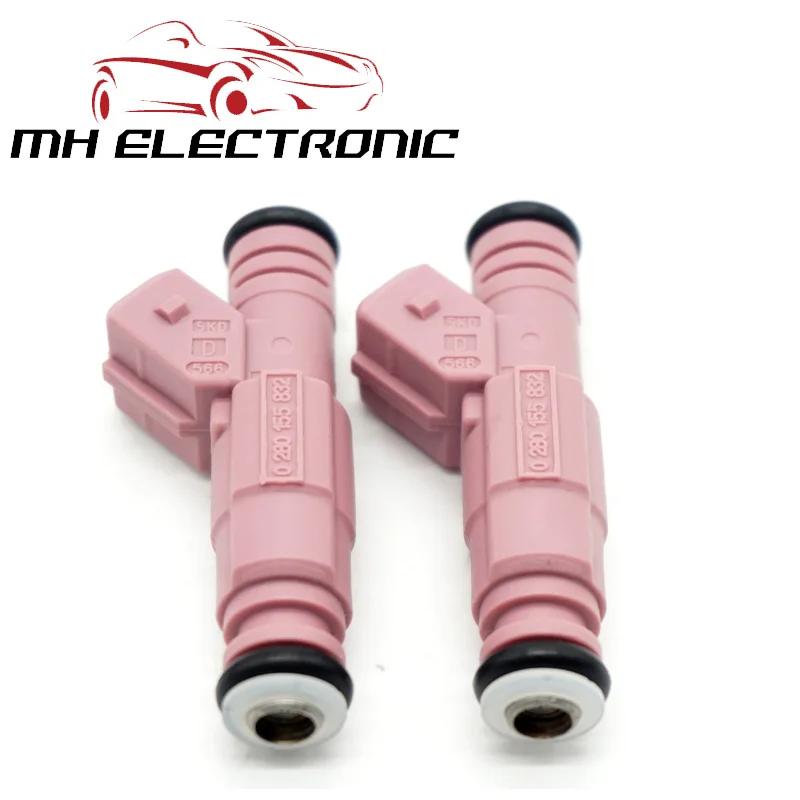 MH Электронный 0280155832 топливных форсунок для Volvo L6 S80 C70 V70 S60 XC90 2.4L 2.5L 2.9L 1999 2000 2001 - Цвет: 2 pieces