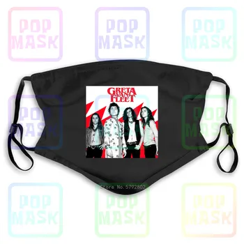 

Dust Mask with Filter Greta Van Fleet Band Logo Custom Washable Reusable Mask