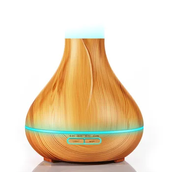 

Wood Grain New Style Ultrasonic Aromatherapy Machine Remote Control Humidifier Aromatherapy Machine Essential Oil Blowing Incens