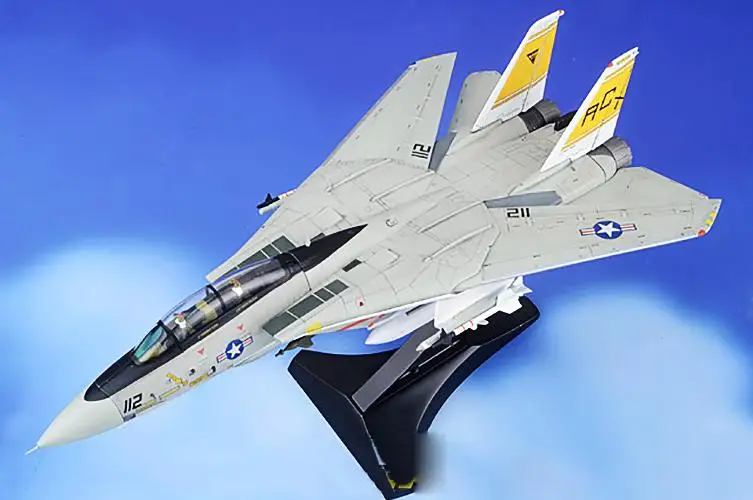 JC Крылья ВМС США F-14B Tomcat 1/72 литье под давлением модель самолета