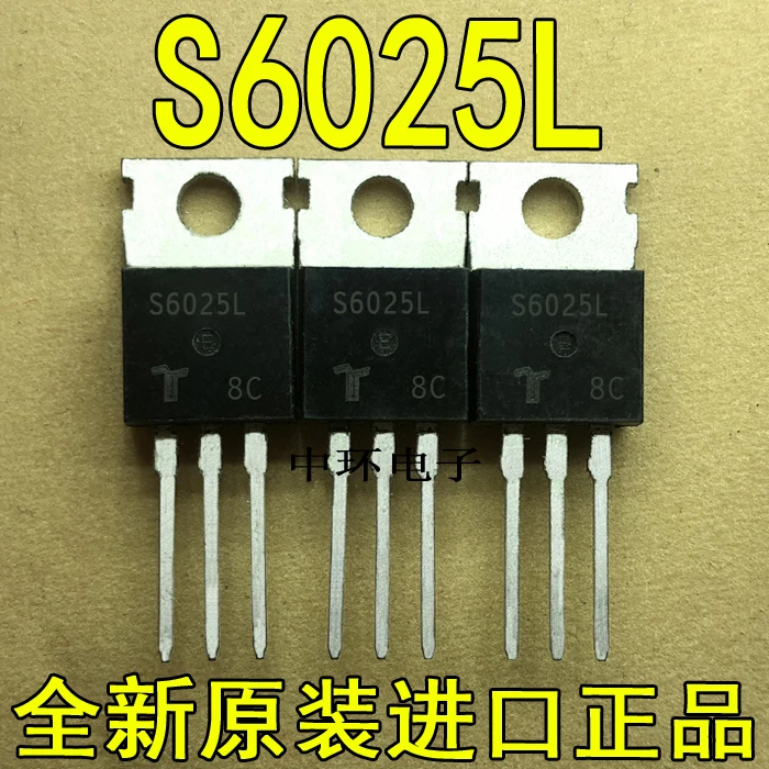 10 шт./лот S6025L 25A 600V