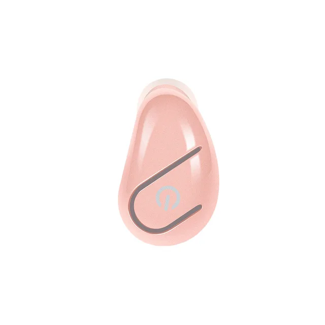 rose gold Bluetooth наушники гарнитура S750 невидимые мини наушники BT4.1 один HIFI устраняет шум беспроводной Bluetooth наушники гарнитура - Цвет: rose gold