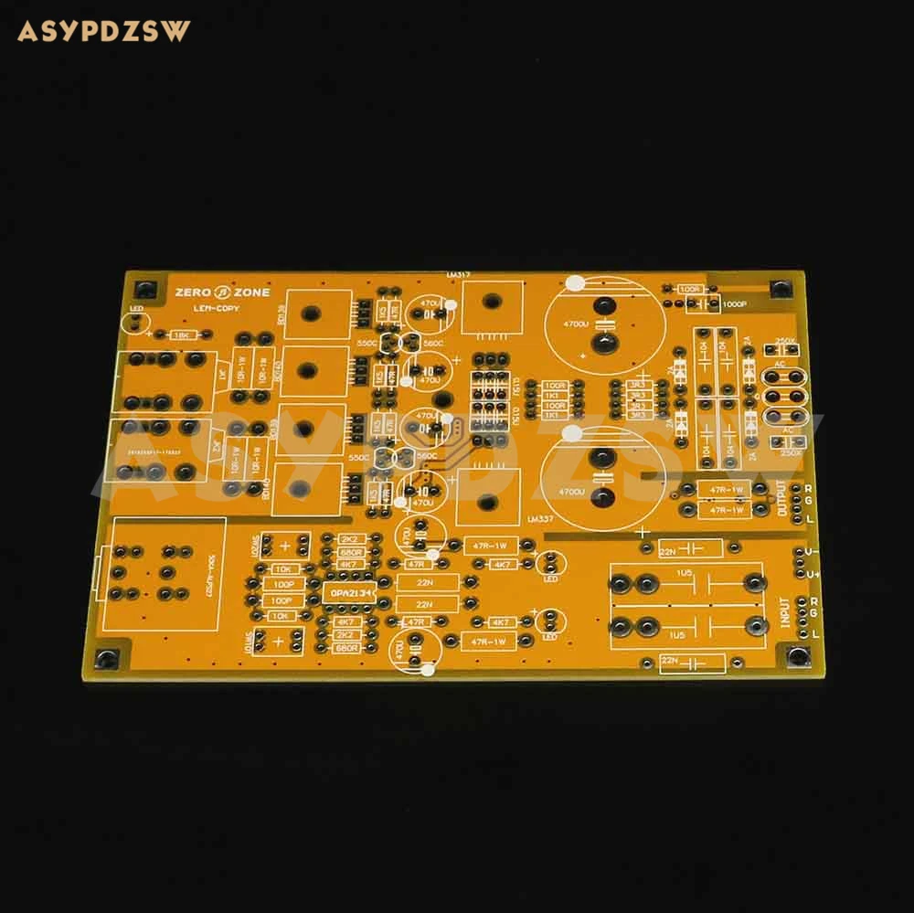 LEM Copy Class A Headphone amplifier clone Lehmann amp PCB DIY kit Finished board