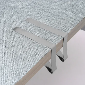 

12pcs Stainless Steel Triangle Tablecloth Clips Adjustable Table Cloth Triangle Clamps 4.5cm