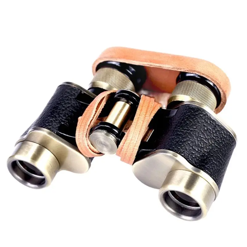 ZIYOUHU 6X24 Bronze Collection Telescope Zoom Hunting Binoculars High Definition Camp Hiking Night Vision Large Size | Спорт и
