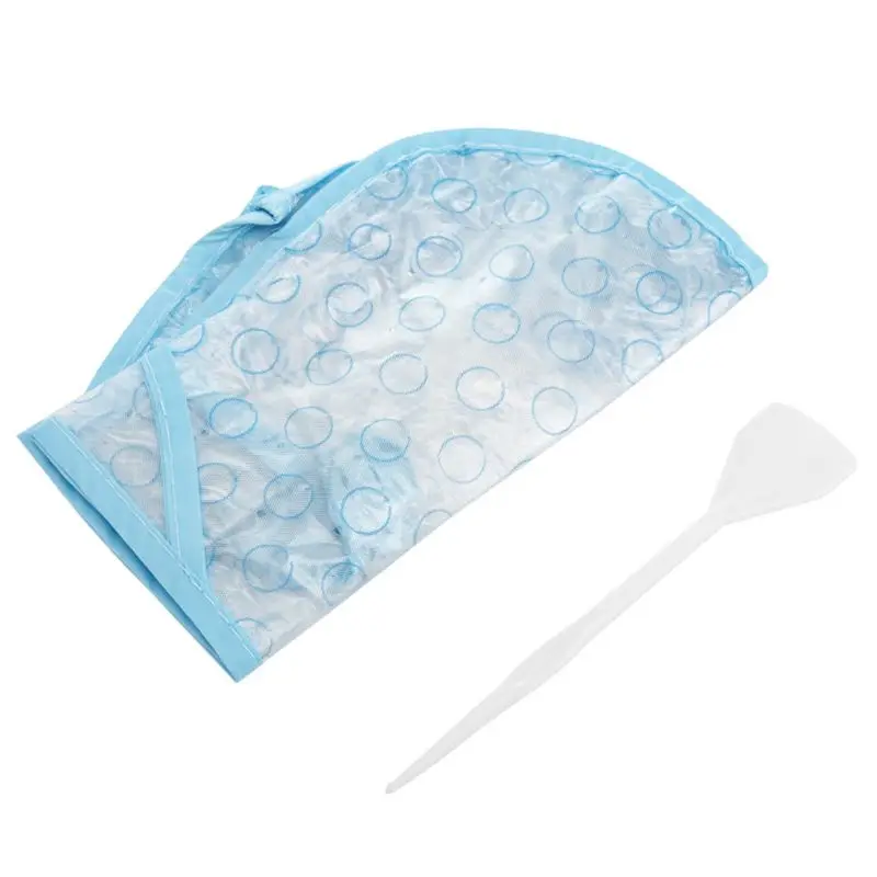

2Pcs/Set Disposable Hair Tipping Cap with Hook for Highlighting Dye Coloring