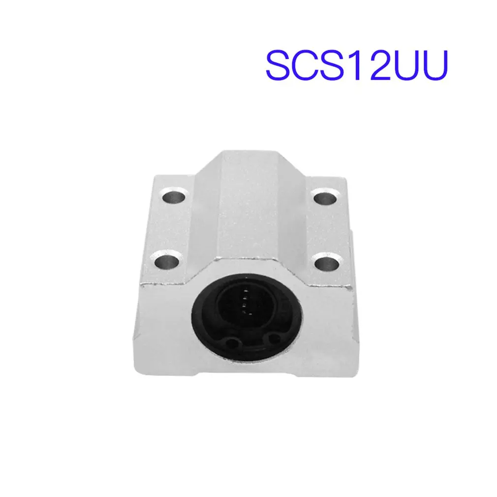SCS6UU SCS8UU SCS10UU SCS12UU Линейный шарикоподшипник блок ЧПУ маршрутизатор для ЧПУ 3D принтер валы стержень части