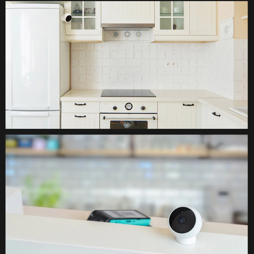 Security Camera Xiaomi Mijia Smart IP Camera 2K 1296P WiFi Night Vision Two Way Audio AI Human Detection Webcam Video Cam Baby