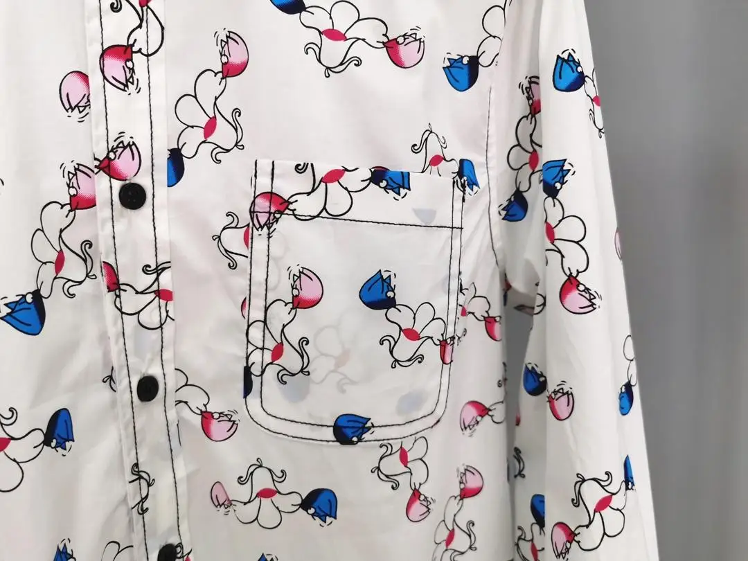 Новая женская модная сексуальная рубашка с длинными рукавами 0820