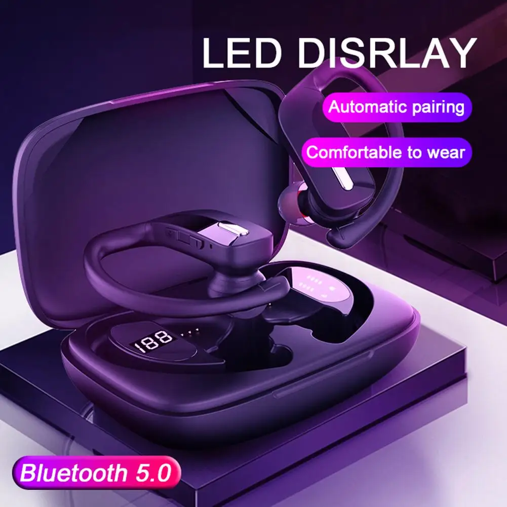T17 TWS Bluetooth V5 Wireless in Ear Headset with LED Power Display HiFi HD Call Running Headset For Xiaomi huawei iPhone 2020