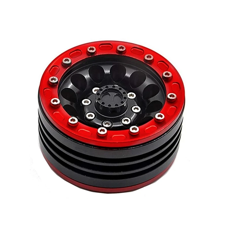 4 шт. алюминиевый сплав Замена 1,9 Beadlock Профессиональный RC Гусеничный концентратор аксессуары игрушки круглый обод колеса для TRX4