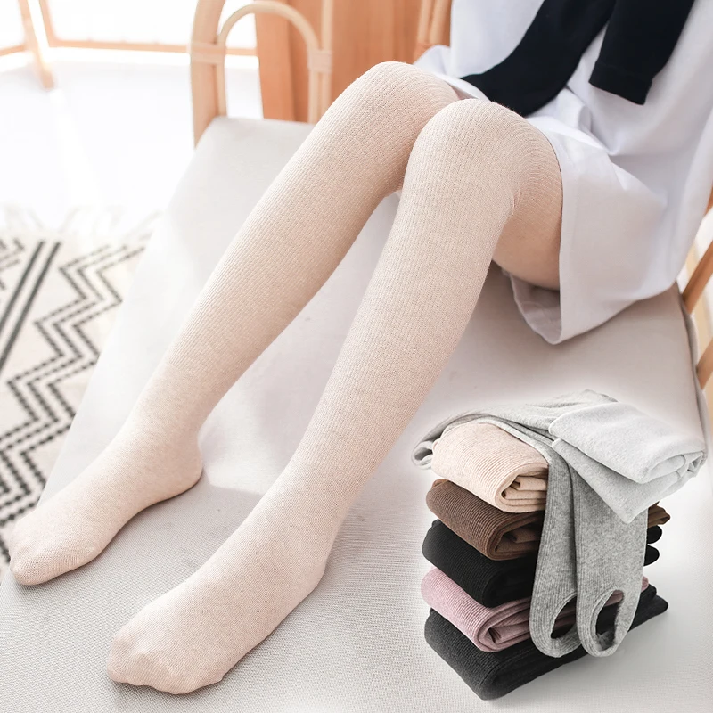 Girls Warm Cotton Tights Stocking Soft Warm Children Tights Autumn
