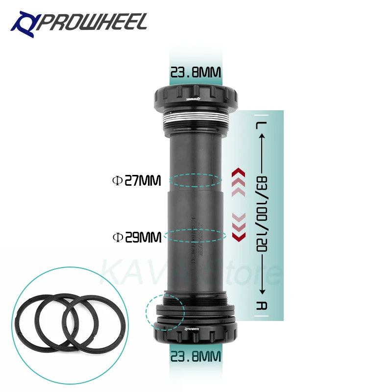 53T 170mm manivelle de vélo creuse pédalier de vélo pliant 130BCD