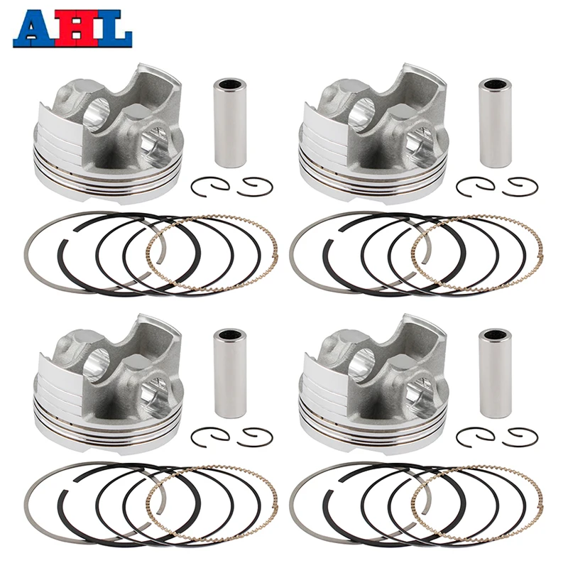 

AHL 4Pcs Motorcycle 67mm Piston Rings Kits For HONDA CBR600 CBR 600 F5 2006 CBR600RR RR 2003-2005 13101-MEE-000 Motorcycle Parts