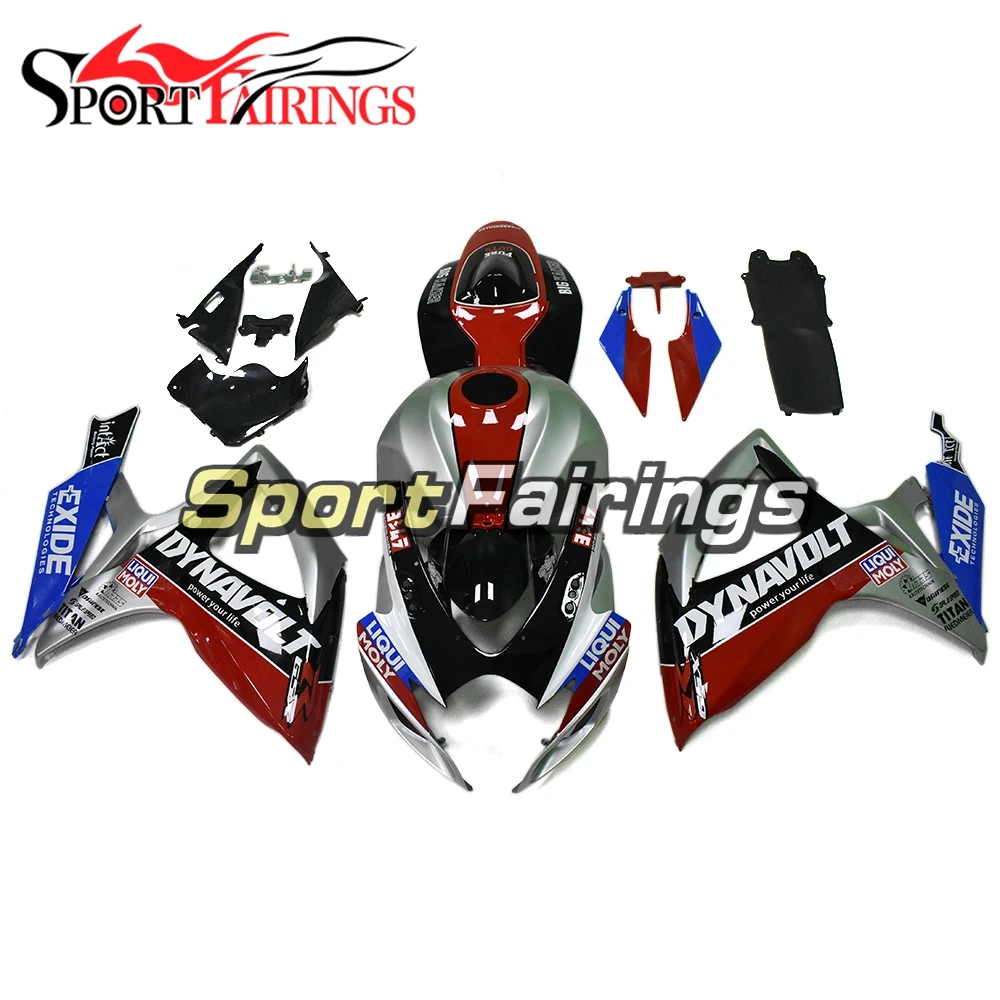 Cowls для Suzuki GSXR600 2006 2007 рамы кузова панели ABS пластик Корпус рабочий мотоцикл GSXR750 06 07 красный серый синий K6 чехлы