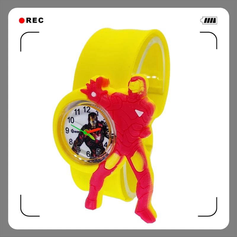 Мультфильм аниме детские часы мальчик часы Железный человек Детские кварцевые наручные часы для детей, подарочный набор для мальчиков детские часы Relogio Infantil Montre Enfant