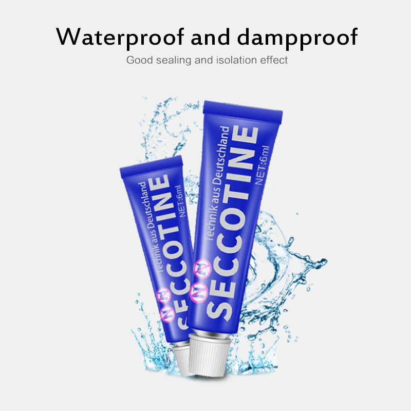 Household quick-drying white glass glue ABS plastic strong nail-free glue hardware bathroom all-purpose glue quick-dryin afbeelding