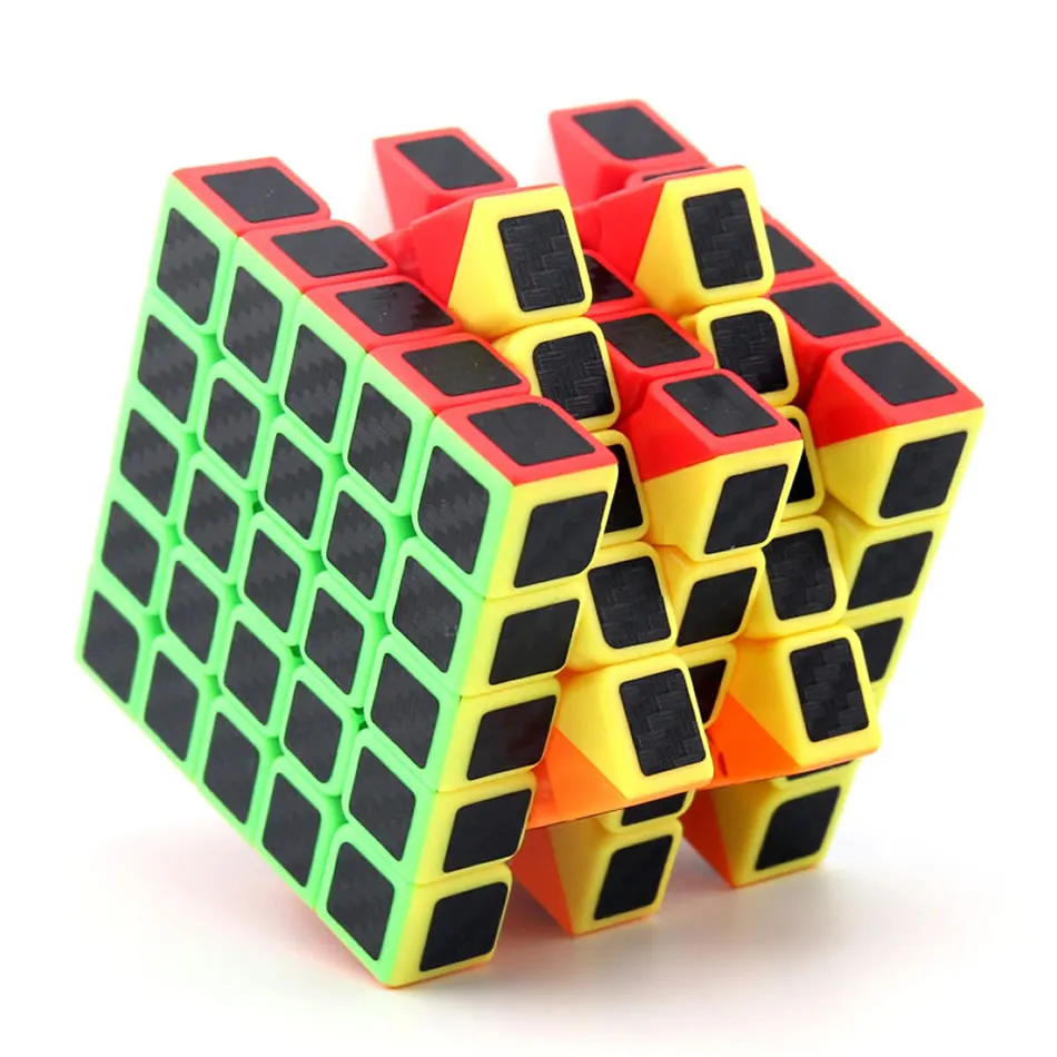 Оригинал, высокое качество, MoYu MeiLong, наклейка из углеродного волокна, 5x5x5, волшебный куб, 5x5, скоростная головоломка, рождественский подарок