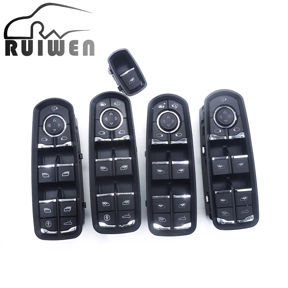 Front Left Power Window Switch Button For Porsche Cayenne Macan