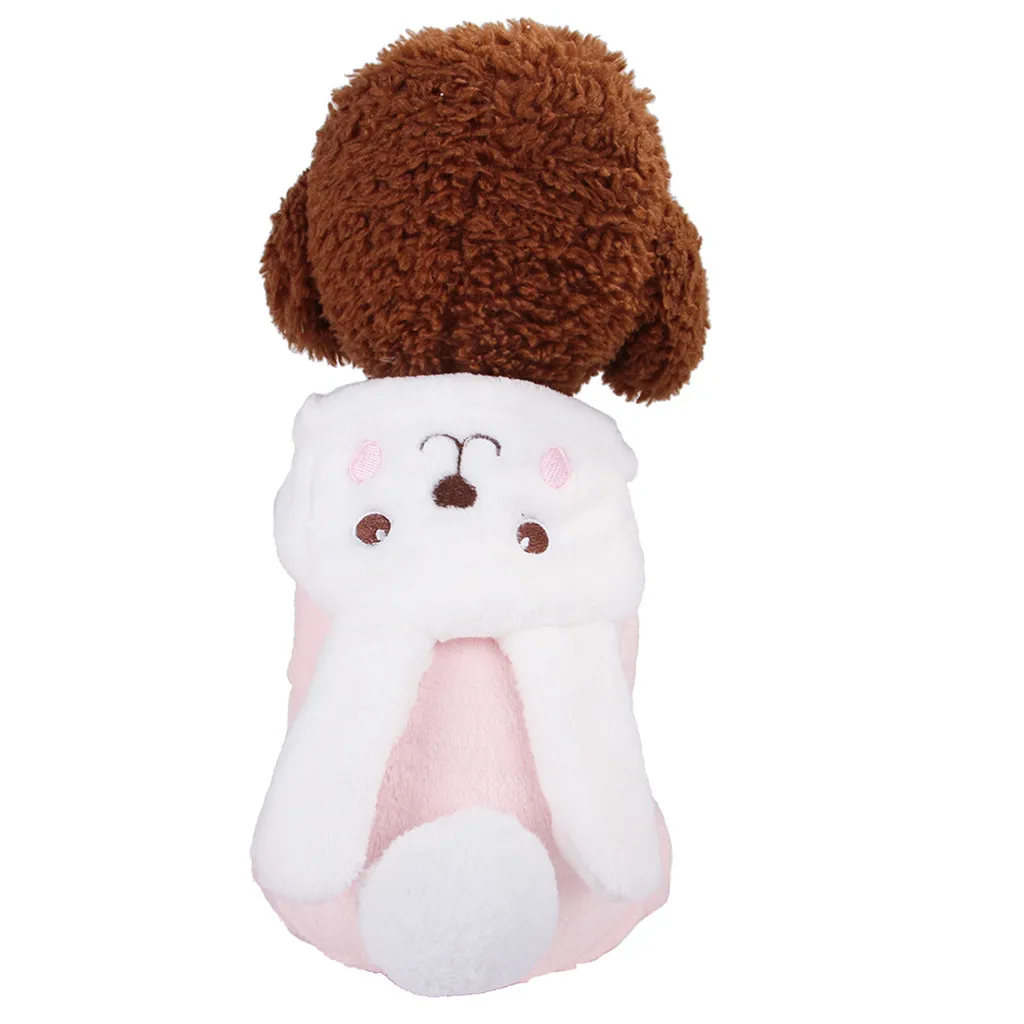 Cute Rabbit Chihuahua Puppy Clothes New Arrival Winter Warm Dogs Clothes And Accessories Christmas Dog Costumes Ropa Para Perro