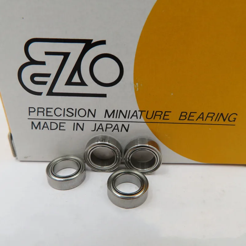 Bearing Japan EZO high speed stainless steel SMR74ZZ 4*7*2.5mm S674ZZ DDL-740ZZ 4x7x2.5mm 10pcs/50pcs