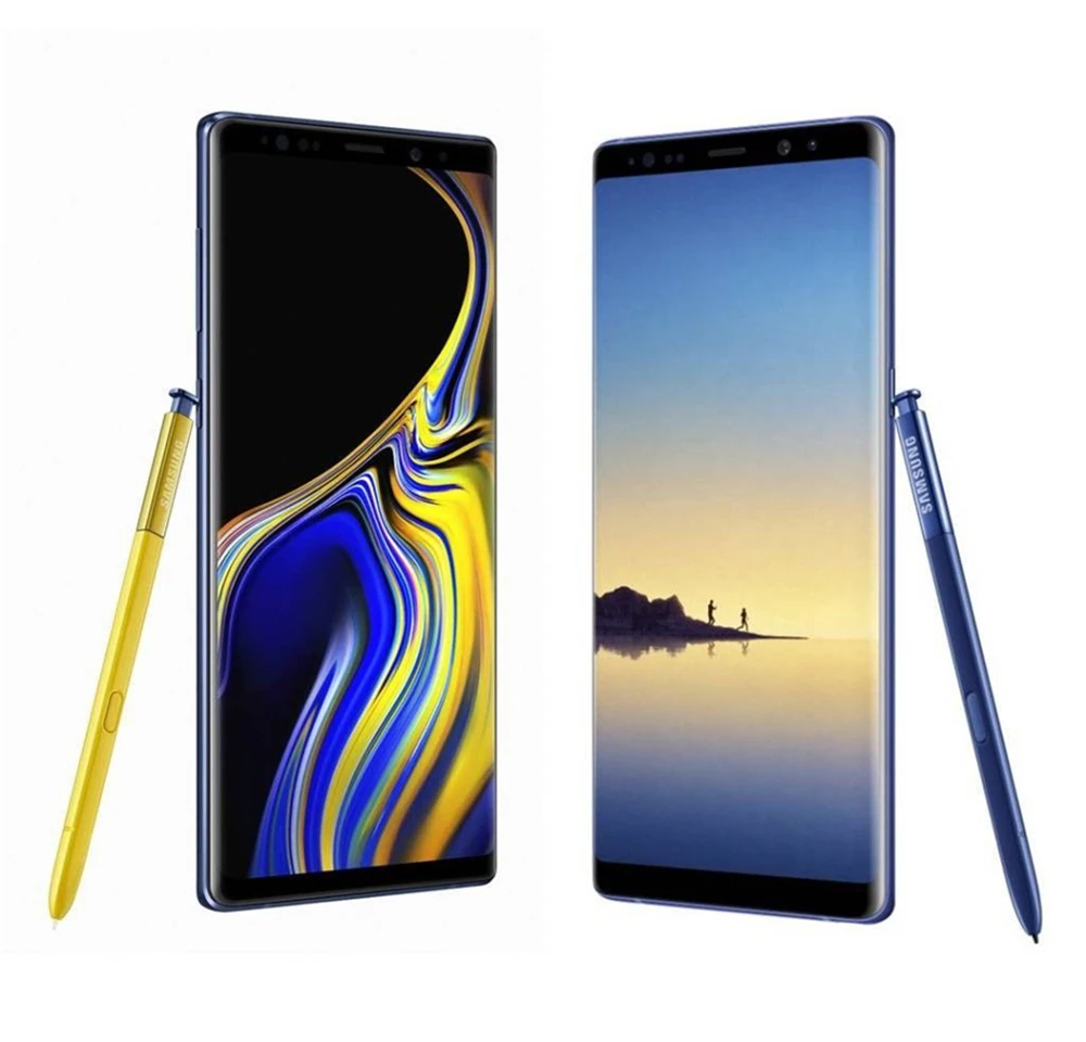 Samsung Galaxy Note9 Note 9 N960U, разблокированный мобильный телефон Snapdragon 845, четыре ядра, 6,4 дюймов, двойной 12 МП ram, 6 ГБ rom, 128 ГБ NFC