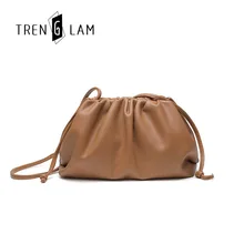 Одноцветный Маленький милый женский вечерний клатч из искусственной кожи, модная женская Повседневная простая прямоугольная сумка