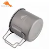 TOAKS Pure Titanium Cup Ultralight Outdoor Coffee Tea Mug without Lid and Foldable Handle Camping Cookware 375ml 50g CUP-375 4
