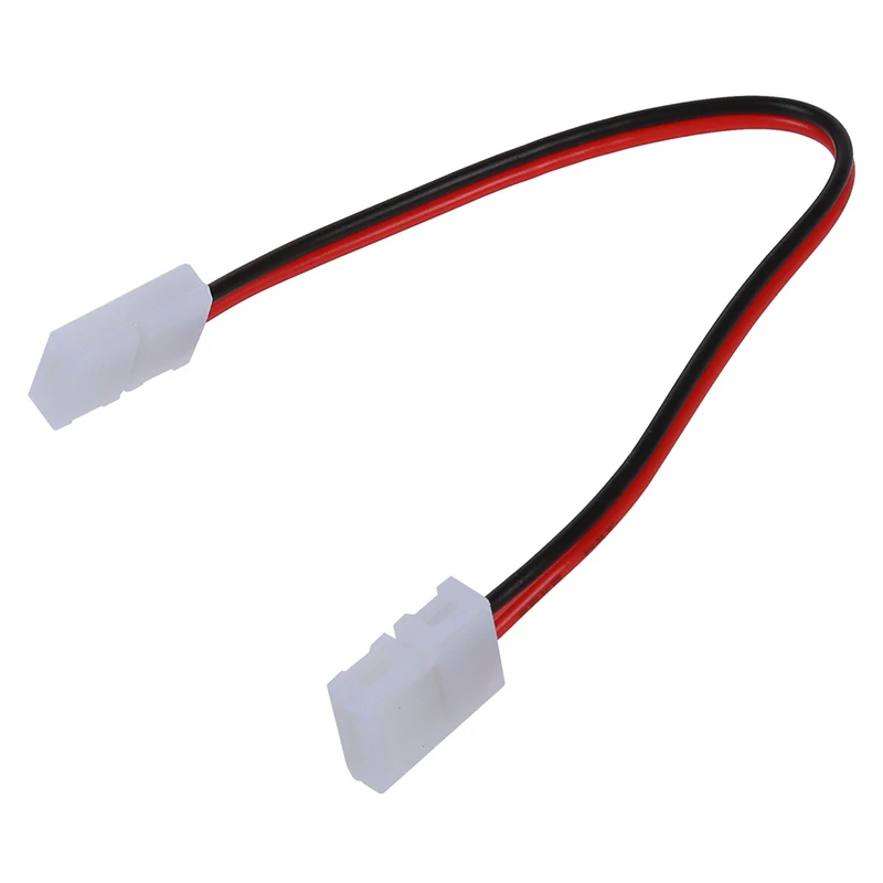 

5X LED PCB Connector Adapter 2 Pin for 5050 Monocolor and RGB Strip 8mm wide