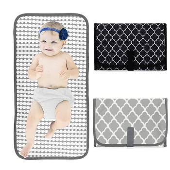 

Portable Travel Waterproof Changing Pad Diaper Multifunction Portable Baby Diaper Cover Mat Clean Hand Folding Diaper Bag